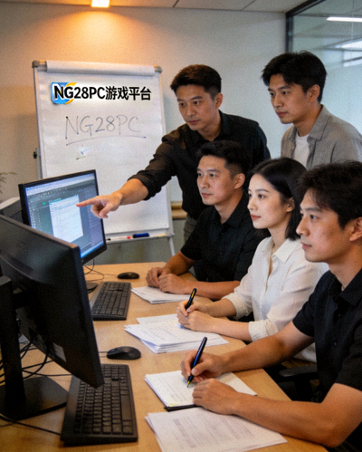 NG28PC游戏平台团队会议照片，体现专业、合作与责任的价值观